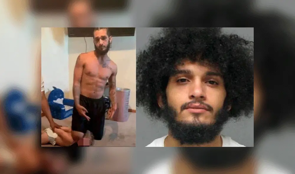 Isaiah Jackson, de 20 años. La fiscalía local revisa los cargos en su contra. Foto: Composición / Twitter / Oficina del Sheriff del condado de Clark.