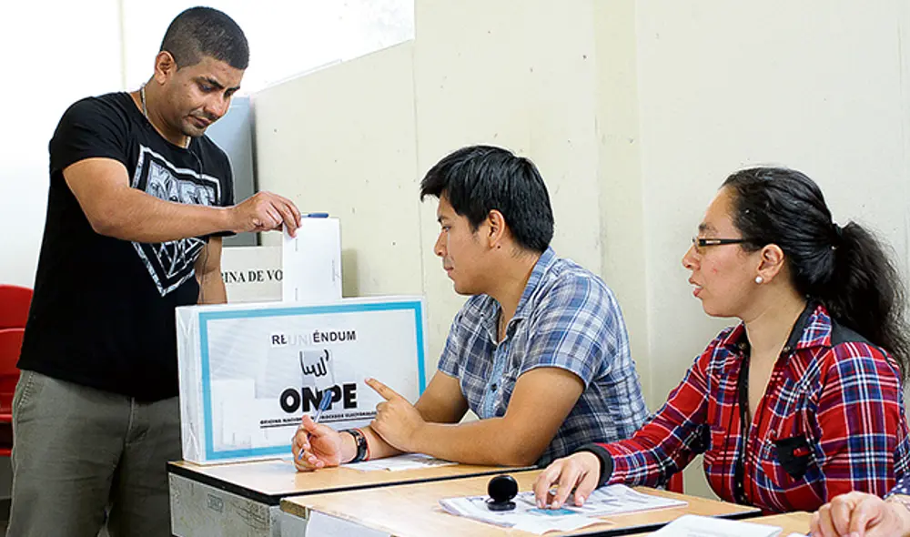 Consulta Popular. Referéndum ya fue realizado en 2018 por reforma judicial. Foto: Virgilio Grajeda.