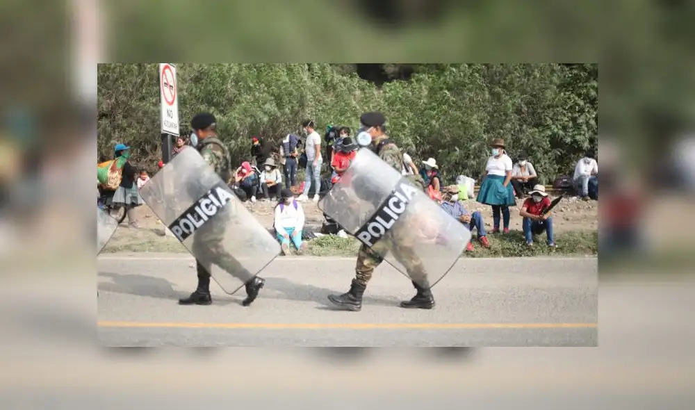 Viceministro de Gobernanza Territorial indicó que realizarán el traslado de las personas con el apoyo de las autoridades regionales. (Foto: Aldair Mejía / La República)
