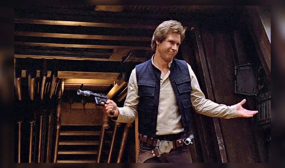 Harrison Ford fue Han Solo en Star Wars. Harrison Ford fue Han Solo en Star Wars.