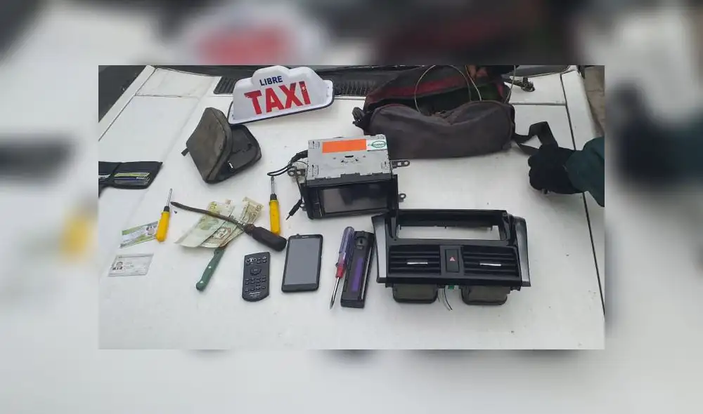 Surco: cae ladrón de autopartes en el preciso instante que desmantelaba vehículo [VIDEO]