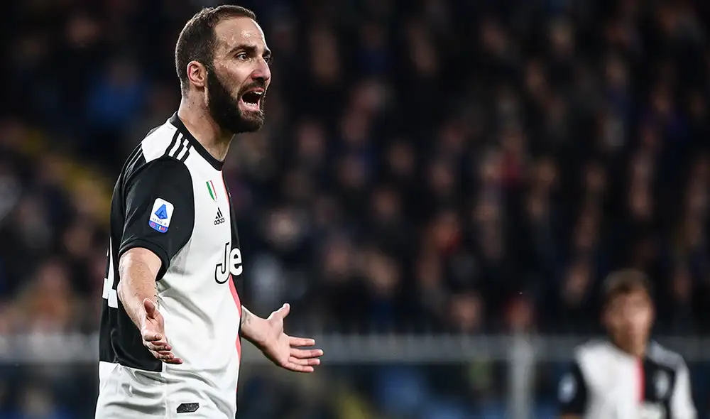 Higuaín decidió no seguir en Italia para hacer su cuarentena en Argentina. (Créditos: AFP)