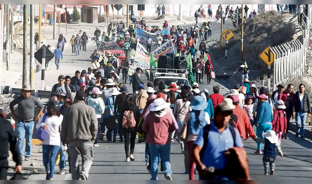 PROTESTA CONTRA TIA MARIA PROTESTA CONTRA TIA MARIA