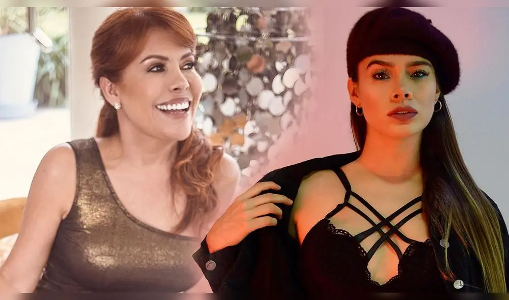 Jossmery Toledo expuesta por Magaly Medina con supuesto viaje a México. Foto: Composición Jossmery Toledo expuesta por Magaly Medina con supuesto viaje a México. Foto: Composición