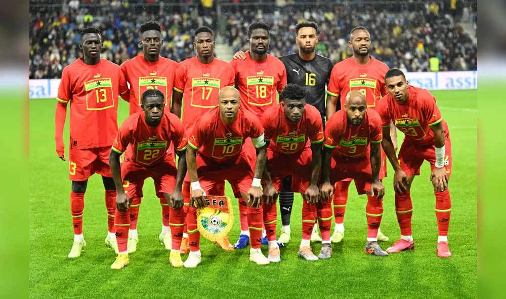 Ghana jugará en el Grupo H de Qatar 2022 junto a Portugal, Uruguay y Corea del Sur. Foto: AFP