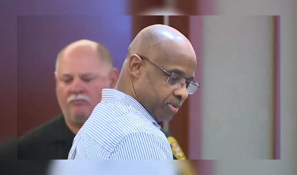 Wendell Melton está acusado de dispararle a su hijo Giovanni de 14 años en 2017. Foto: Captura.