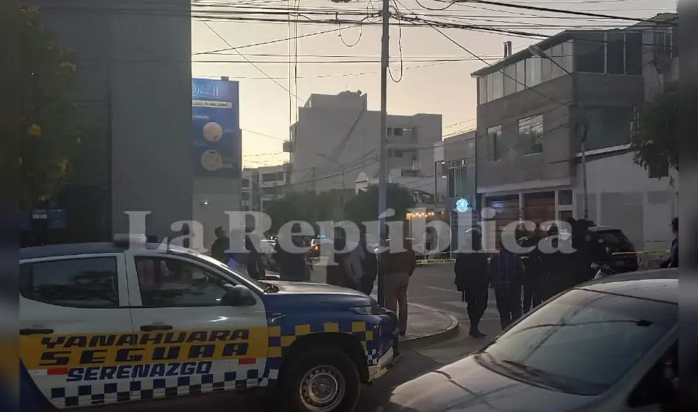 Arequipa. víctima fue llevado a un hospital por serenos de la Municipalidad de Yanahuara. Foto LR