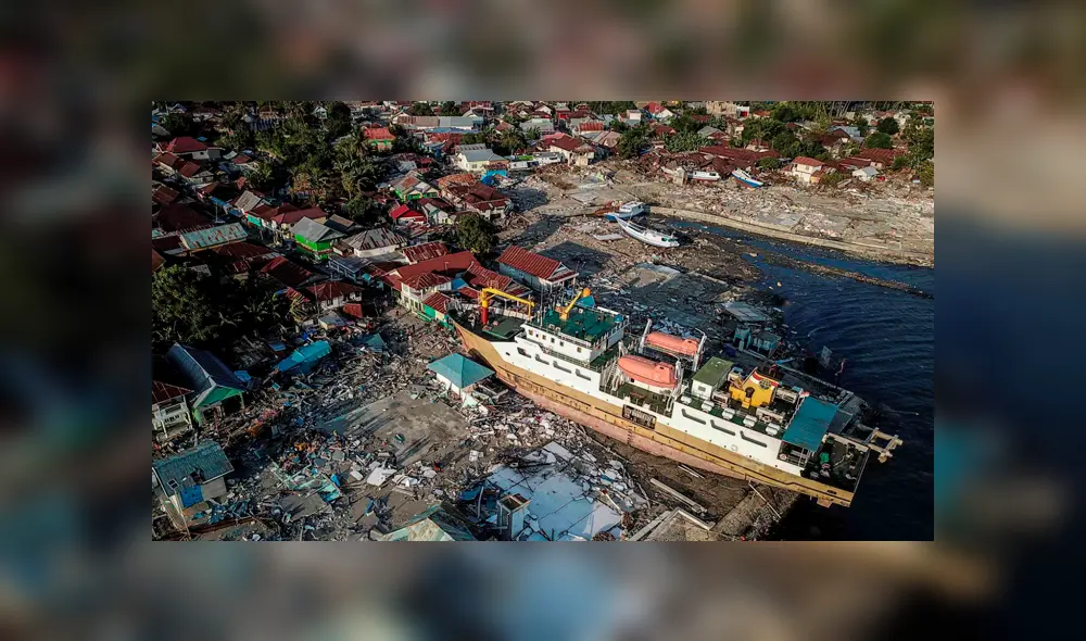 YouTube: dron captura imágenes de destrucción tras tsunami en Indonesia [VIDEO]