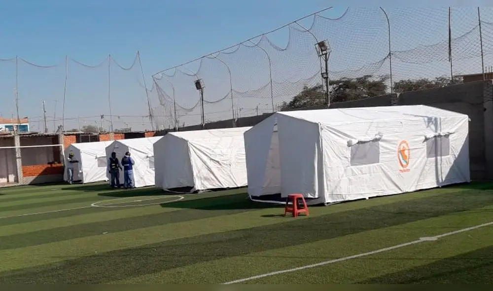 Centro de aislamiento en Zaña Centro de aislamiento en Zaña