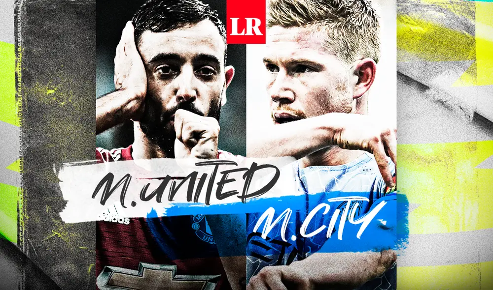 Manchester United y Manchester City se medirán en la fecha 11 de la Premier League. Foto: composición de Fabrizio Oviedo