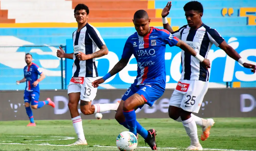 Noronha marcó el primero del encuentro. Foto: Liga 1 Noronha marcó el primero del encuentro. Foto: Liga 1