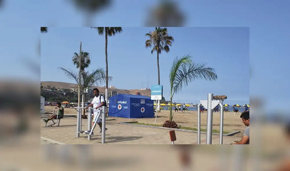 El 31 de diciembre del 2019 la comuna presentó una serie de implementaciones en Agua Dulce. (Foto: Facebook Municipalidad de Chorrillos) El 31 de diciembre del 2019 la comuna presentó una serie de implementaciones en Agua Dulce. (Foto: Facebook Municipalidad de Chorrillos)