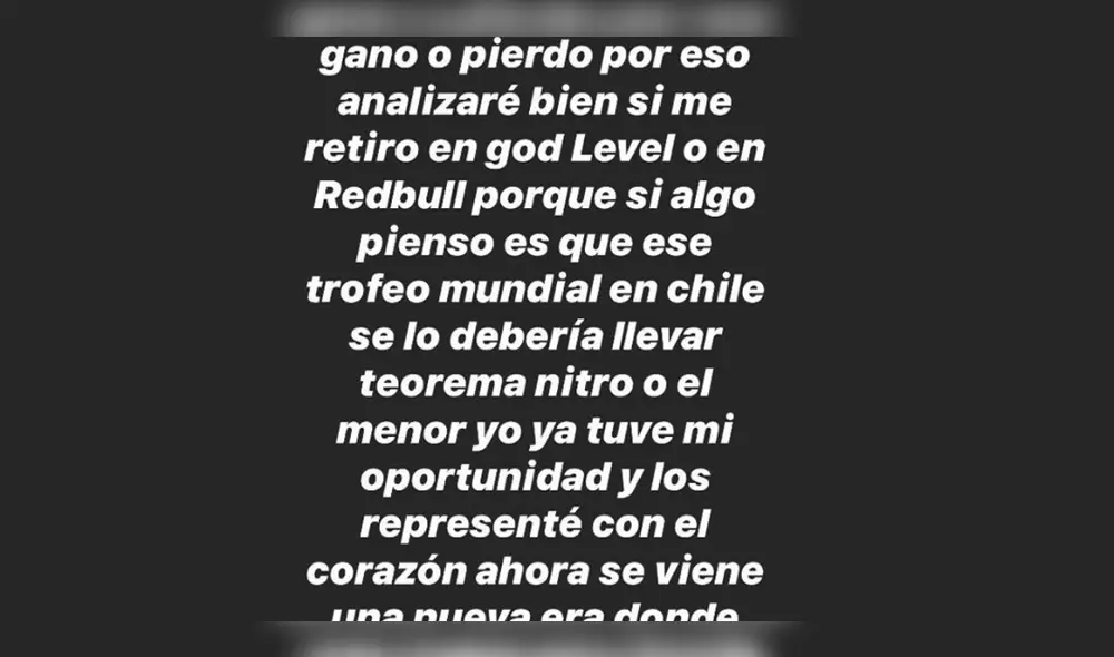 Kaiser se retira de las batallas de freestyle