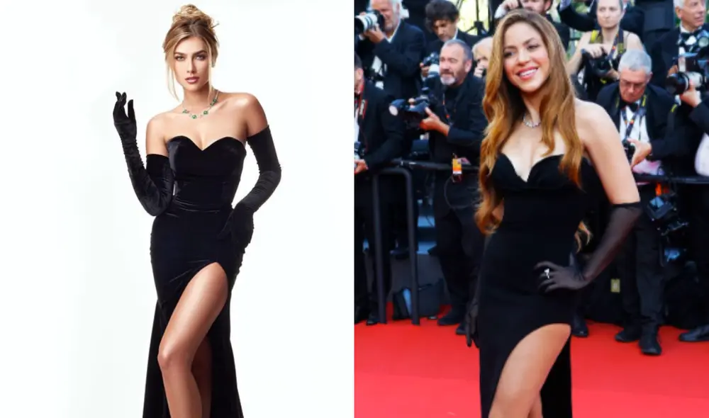 Shakira llegó Cannes con un vestido negro. Foto: Instagram de María Fernanda Aristizabal / Foto TN Shakira llegó Cannes con un vestido negro. Foto: Instagram de María Fernanda Aristizabal / Foto TN