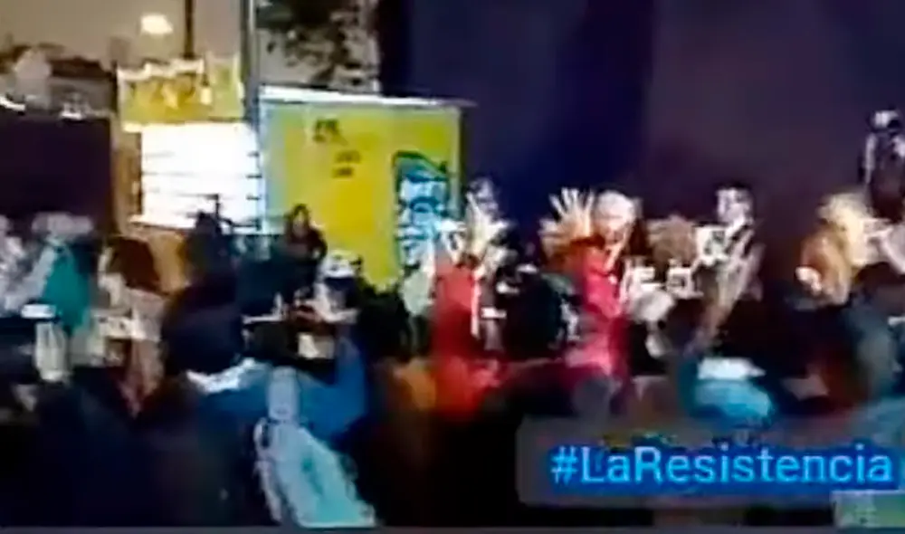 Grupos fujimorista de “La Resistencia” que se reunieron con Bartra atacan a Vargas Llosa Grupos fujimorista de “La Resistencia” que se reunieron con Bartra atacan a Vargas Llosa