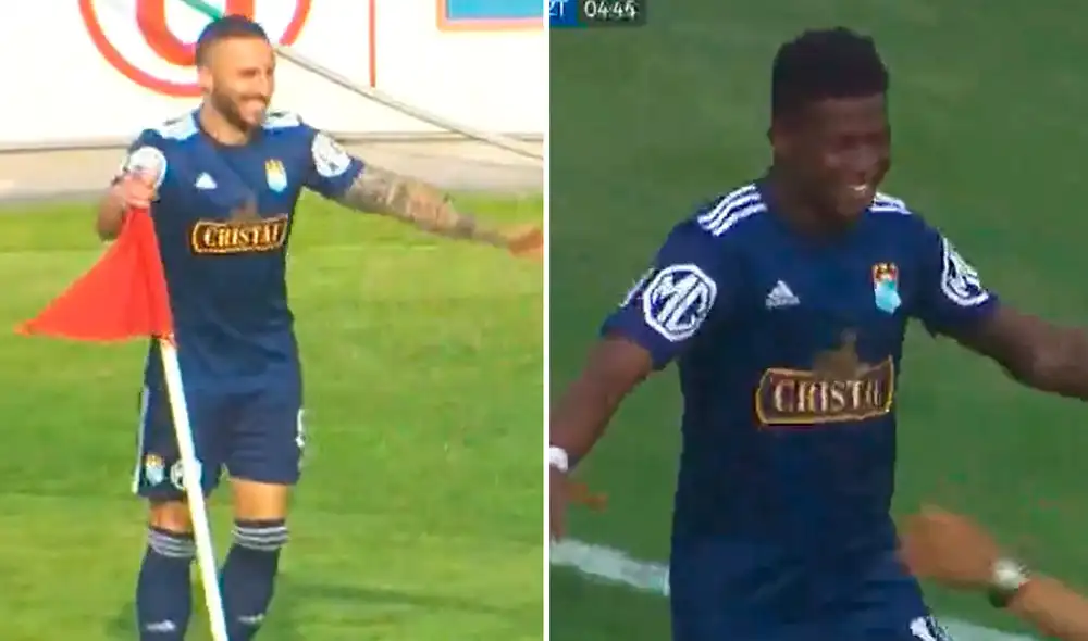Sporting Cristal golpeó en dos ocasiones al inicio del segundo tiempo. Captura: Gol Perú