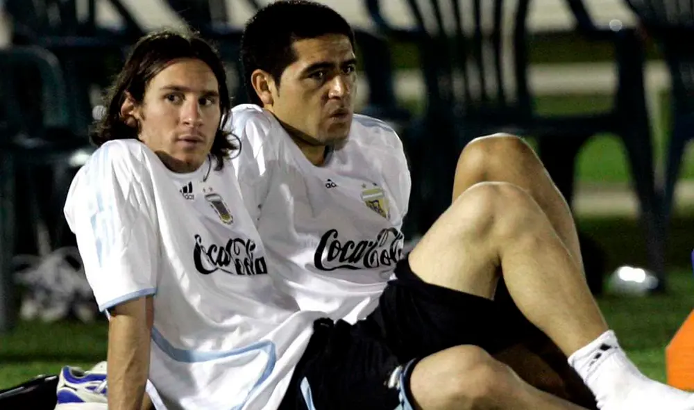 Lionel Messi - Juan Román Riquelme Lionel Messi - Juan Román Riquelme