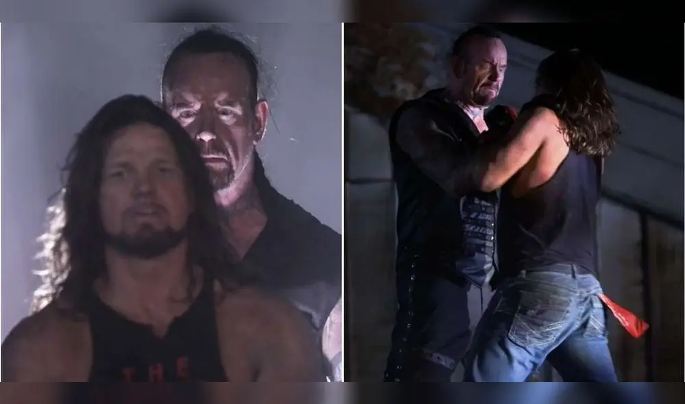 Undertaker vs. AJ Styles en Wrestlemania 36. Undertaker vs. AJ Styles en Wrestlemania 36.