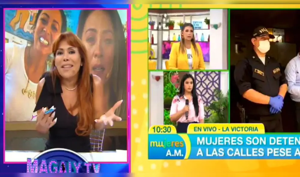 Magaly Medina y Maricarmen Marín Magaly Medina y Maricarmen Marín