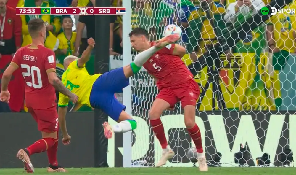 El delantero del Tottenham registra su segundo gol en Qatar 2022. Foto: DSports El delantero del Tottenham registra su segundo gol en Qatar 2022. Foto: DSports