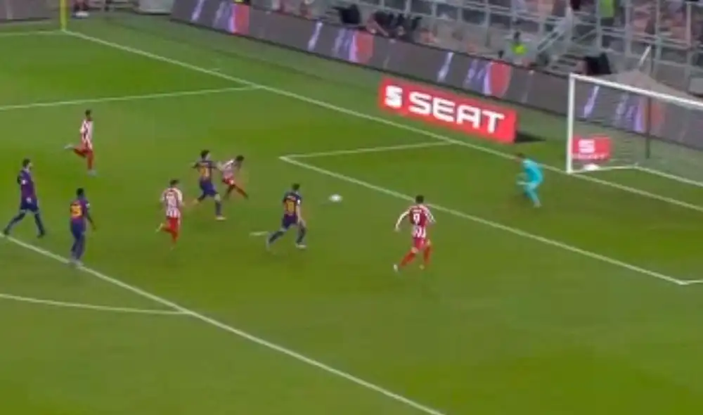 Koke, apenas iniciado el segundo tiempo del Barcelona vs. Atlético de Madrid, puso en ventaja al conjunto Colchonero.