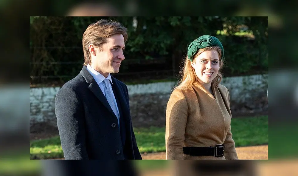 Beatriz de York y Edoardo Mapelli Mozzi se comprometieron en el 2019. (Foto: ¡Hola!)