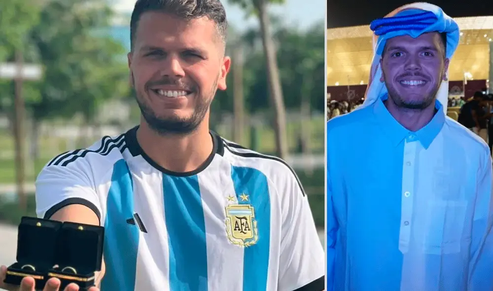 El médico argentino compró los anillos para su boda en Qatar: pagó 300 dólares por el par. Foto: TN El médico argentino compró los anillos para su boda en Qatar: pagó 300 dólares por el par. Foto: TN