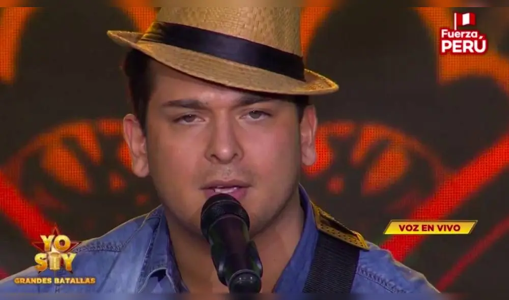 Ricardo Morán celebró la imitación del cantante y aseguró que es el concursante que mejor ha interpretado al baladista peruano. (Foto: Captura)