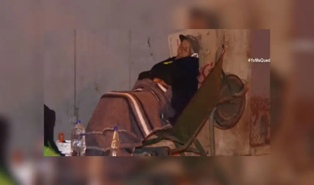 Abuelito de 80 años está expuesto al coronavirus. Créditos: Captura Panamericana. Abuelito de 80 años está expuesto al coronavirus. Créditos: Captura Panamericana.