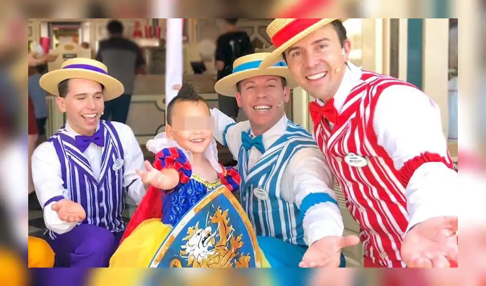 La mamá de un niño de 4 años hizo realidad su deseo y lo ‘convirtió’ en sus princesas favoritas de Disney. Foto: Instagram.