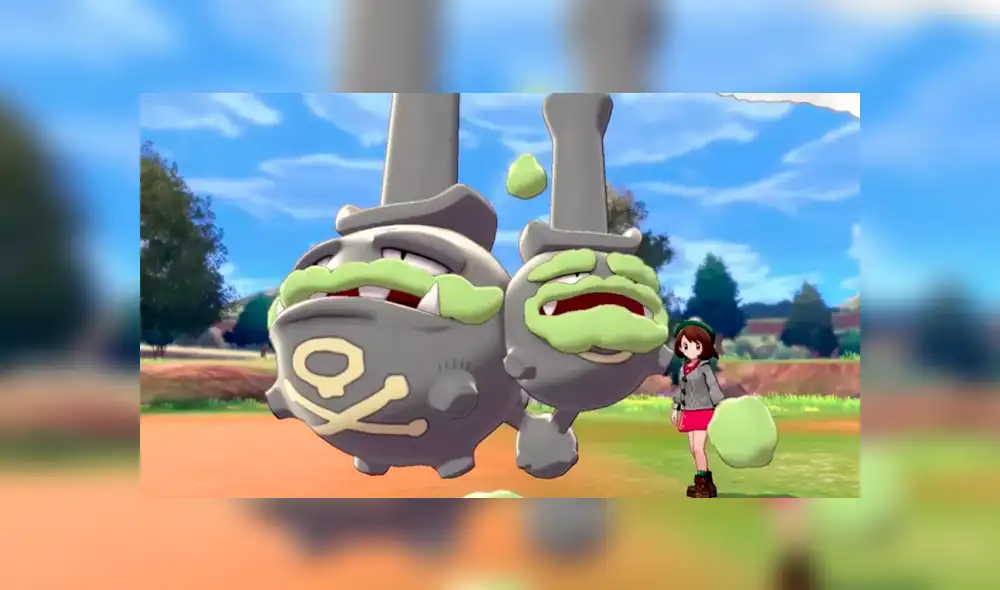 Así se ve el Weezing de Galar, el primer pokémon de la octava generación en llegar a Pokémon GO.