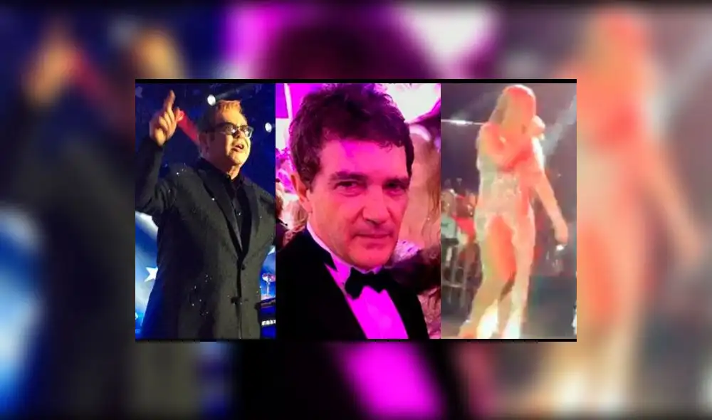 Multimillonario reunió a Antonio Banderas, Elton John y Mariah Carey para la boda de su nieta | VIDEOS Y FOTO