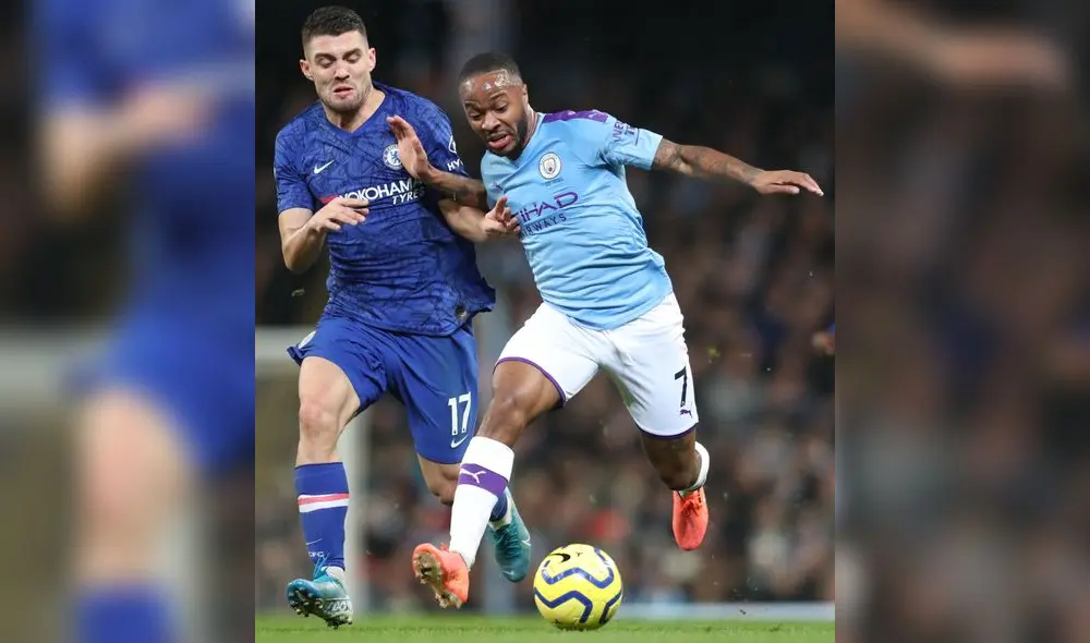 Manchester City derrotó 2-1 al Chelsea y escaló hasta el tercer lugar de la tabla. Foto: EFE.