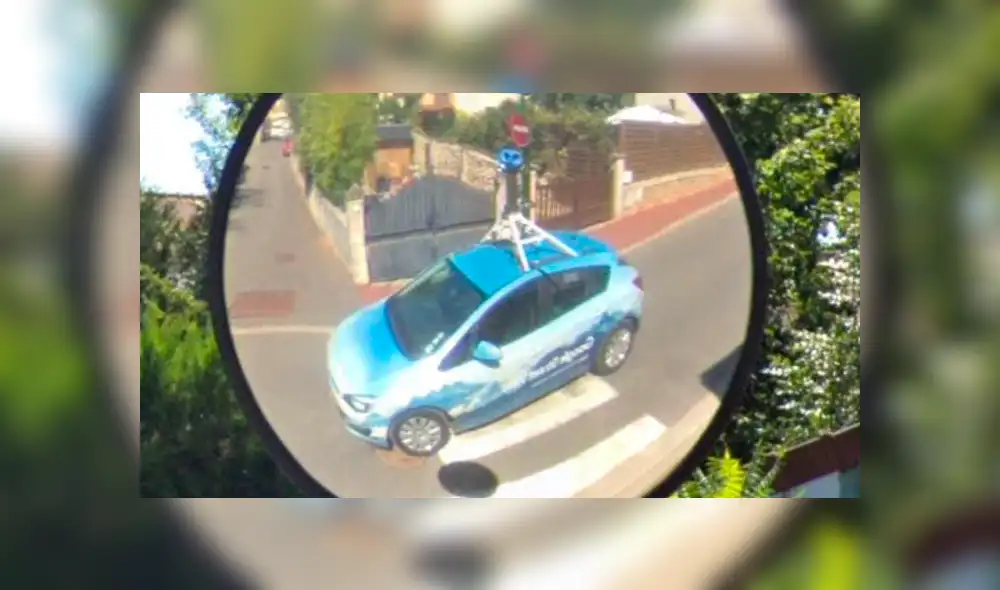 Google Maps: carro de Street View fue captado de manera insólita y sorprende a usuarios [FOTOS]
