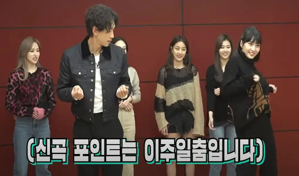 Desliza par ver más capturas del programa de Rain junto a TWICE. Foto: YouTube