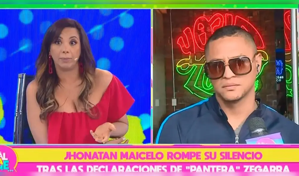 Mónica Cabrejos y Jonathan Maicelo