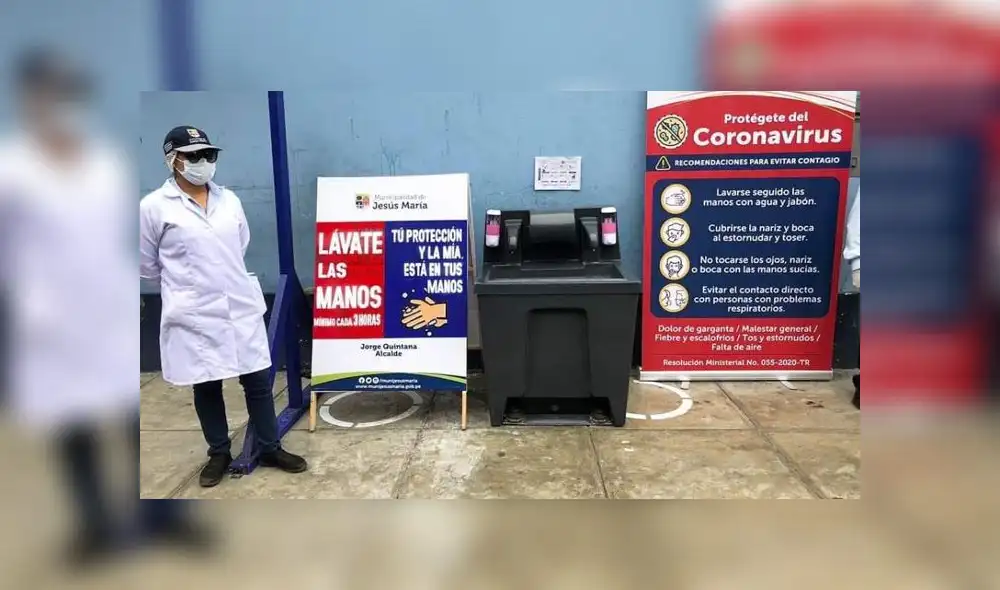 Los módulos de higiene cuentan con dispensadores de jabón. (Foto: Municipalidad de Jesús Maria) Los módulos de higiene cuentan con dispensadores de jabón. (Foto: Municipalidad de Jesús Maria)