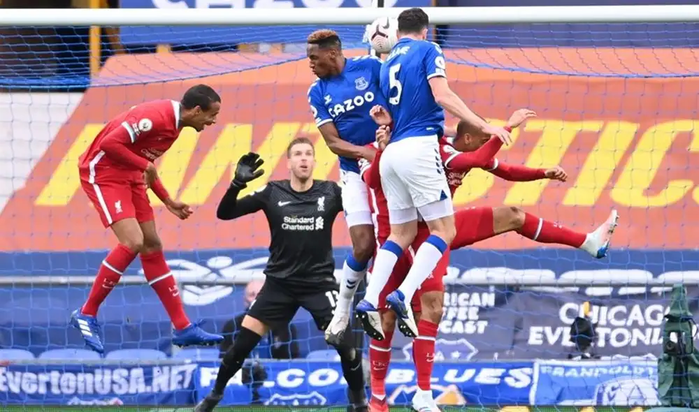Everton y Liverpool empatan 1-1 por la Premier League. Foto: EFE