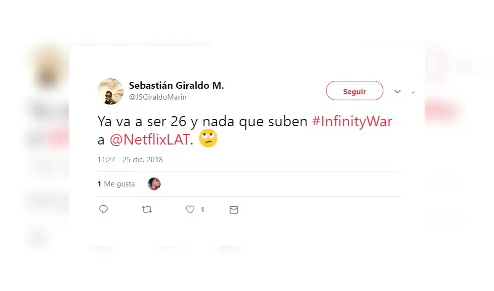 Netflix anunció a Infinity War para su servicio, pero amarga verdad fue revelada