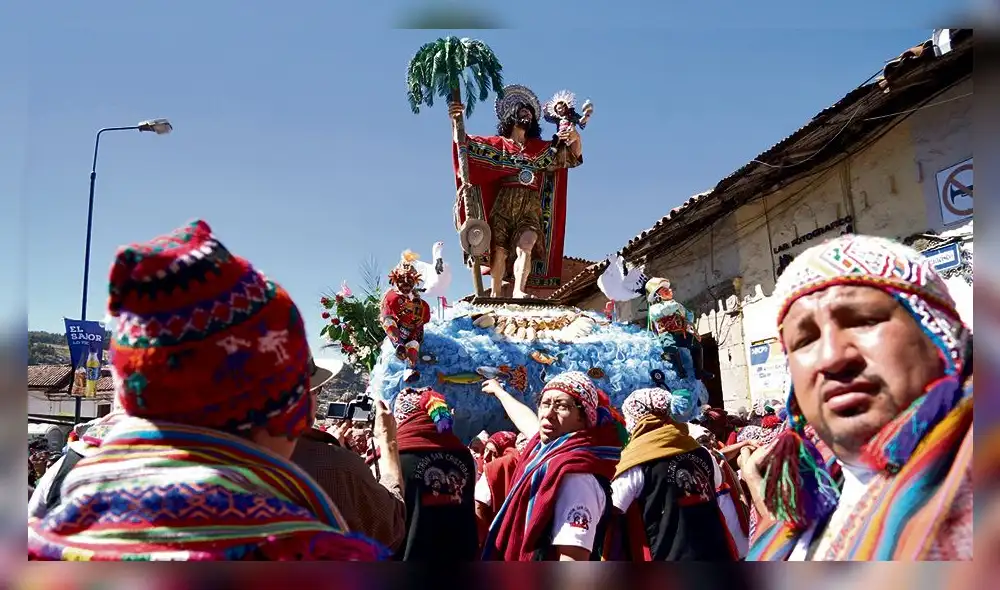 Corpus Christi: reunión de santos y vírgenes en Cusco