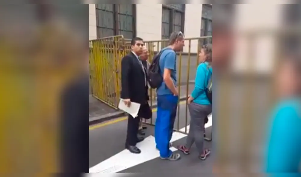 Cercado de Lima: Identifican a sujeto que agredió a mujer frente a policías [VIDEO]