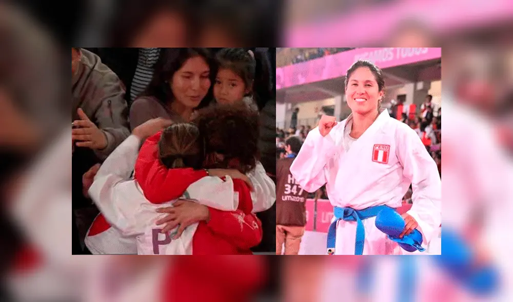 Alexandra Grande abraza a su madre