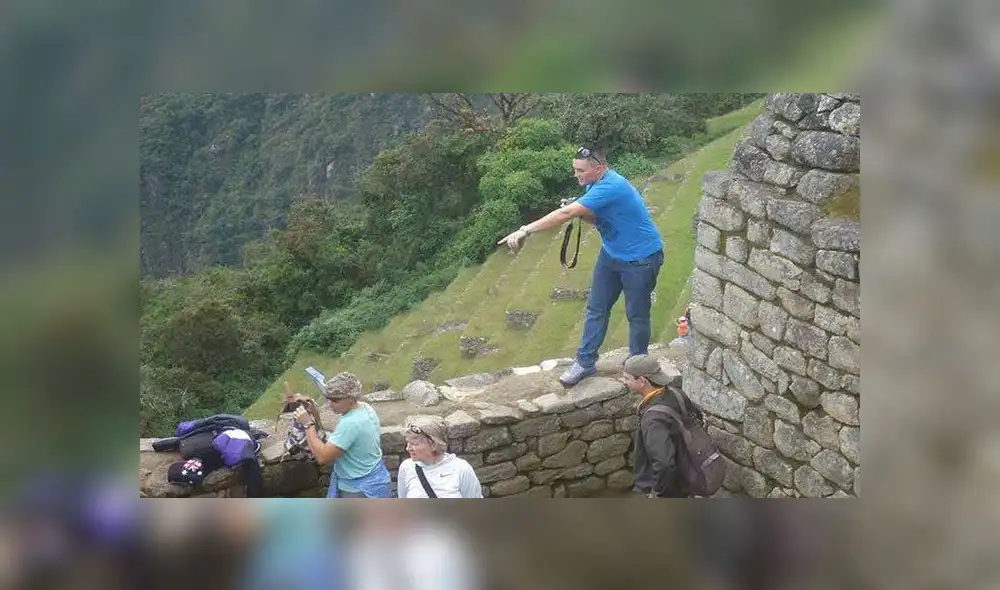Los excesos de los turistas en Machupicchu