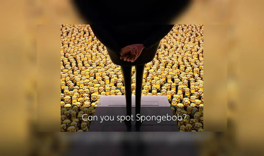 Desliza las imágenes para ver el lugar exacto en el que se encuentra oculto el carismático Bob Esponja. Foto: Facebook Desliza las imágenes para ver el lugar exacto en el que se encuentra oculto el carismático Bob Esponja. Foto: Facebook