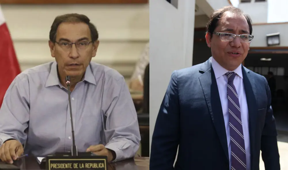 El presidente se defenderá este lunes tras la segunda moción para destituirlo. Foto: composición/La República