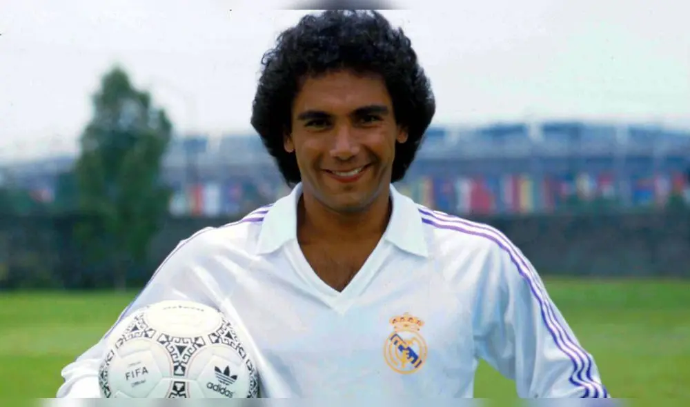 Hugo Sánchez anotó uno de los mejores goles de chilena en la historia del fútbol. (Foto: Internet)