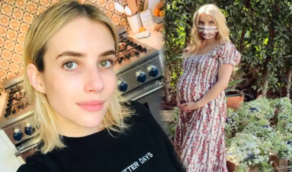Emma Roberts comparte en Instagram imágenes inéditas de su baby shower