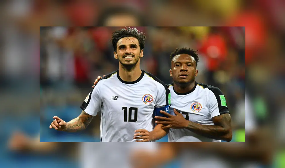 Bryan Ruiz pone de penal el 1-1 para Costa Rica Bryan Ruiz pone de penal el 1-1 para Costa Rica