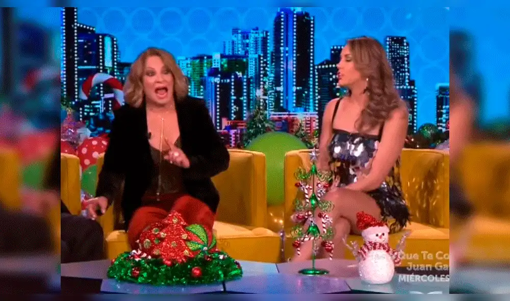 Ana María Polo queda impactada al conocer  su 'doble' en set de Don Francisco