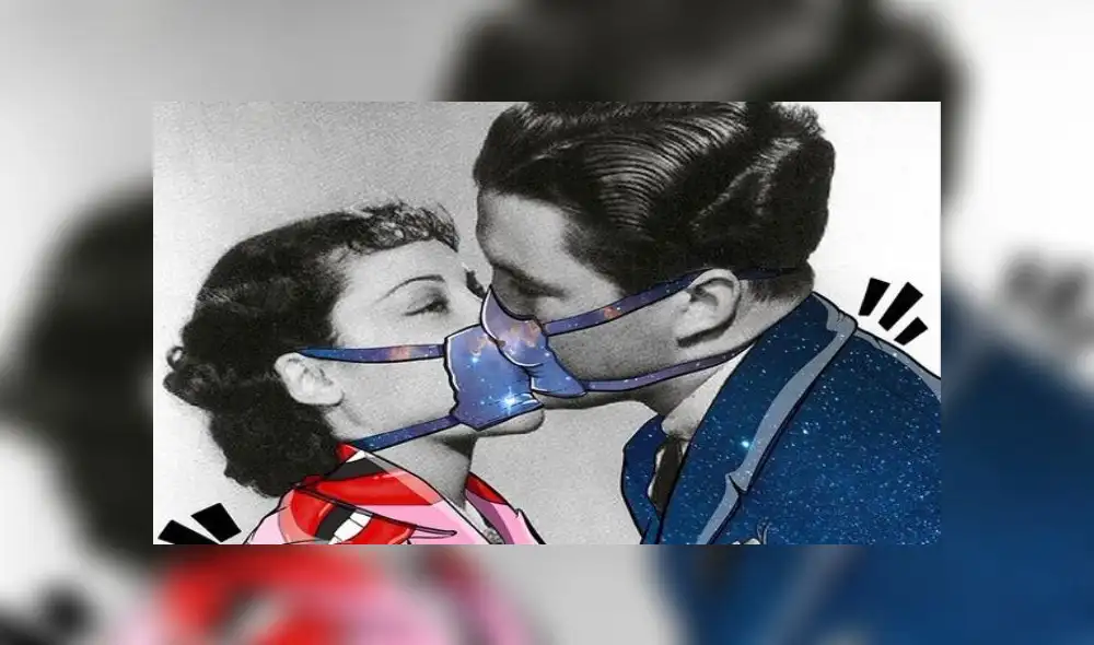 Día Internacional del Beso en tiempos de coronavirus [FOTOS]